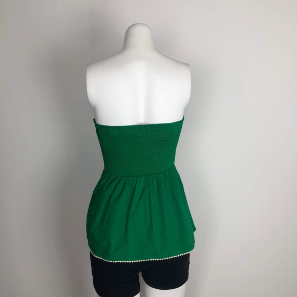 Vanessa Virginia Grasslands Green Strapless Top - Picture 8 of 8